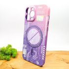 Люмінесцентний чохол Berlia case with MagSafe для iPhone 13 Pro Max Pink(зас.тов.)