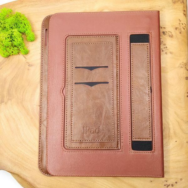 Чохол-книжка ORIGINAL LEATHER CASE для iPad 10.2 BROWN(зас.тов.)