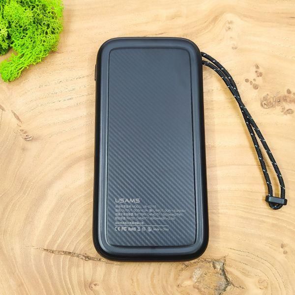 Компактний Power Bank 10000mAh USAMS US-CD150 Black