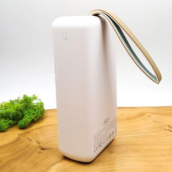 Портативний зарядний пристрій Power Bank 30000mAh XO PR199 White