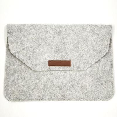 Чохол-конверт для ноутбука Felt MacBook 13 Light Gray