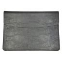 Шкіряний чохол-конверт для ноутбука Leather MacBook 13 Black