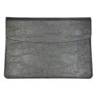 Шкіряний чохол-конверт для ноутбука Leather MacBook 13 Black