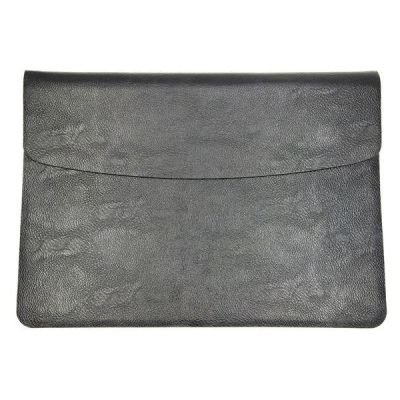 Шкіряний чохол-конверт для ноутбука Leather MacBook 13 Black
