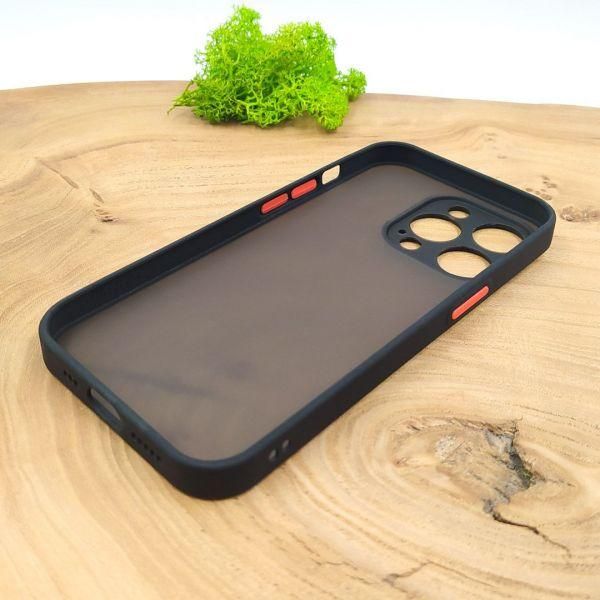 Чохол HOCO Smoke case iPhone 15 Pro Max Black(зас.тов.)