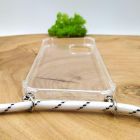 Протиударний чохол зі шнурком HOCO Crossbody case iPhone 15 White(зас.тов.)