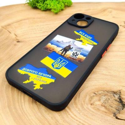 Чохол Hoco smoke case Patriotic iPhone 15(зас.тов.)