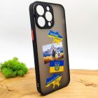 Чохол Hoco smoke case Patriotic iPhone 15 Pro Max(зас.тов.)