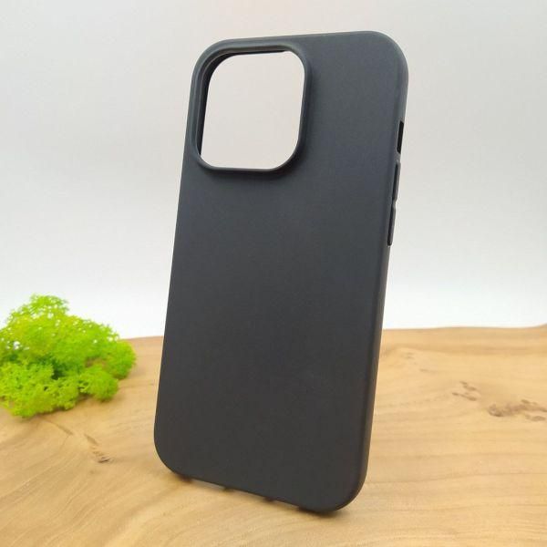 Силіконовий  чохол Simin Style iPhone 15 Pro Black