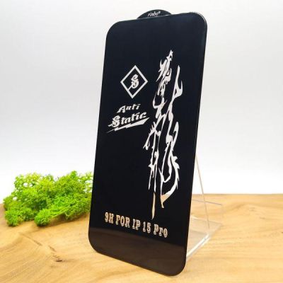 Захисне скло 3D GLASS HOCO iPhone 15 Pro Black