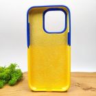 Силіконовий чохол Silicone case Ukraine style iPhone 15 Pro(зас.тов.)
