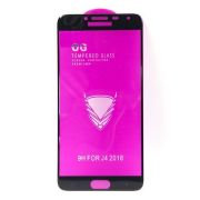 Захисне скло Full Glue Glass Samsung J4 Black(зас.тов.)