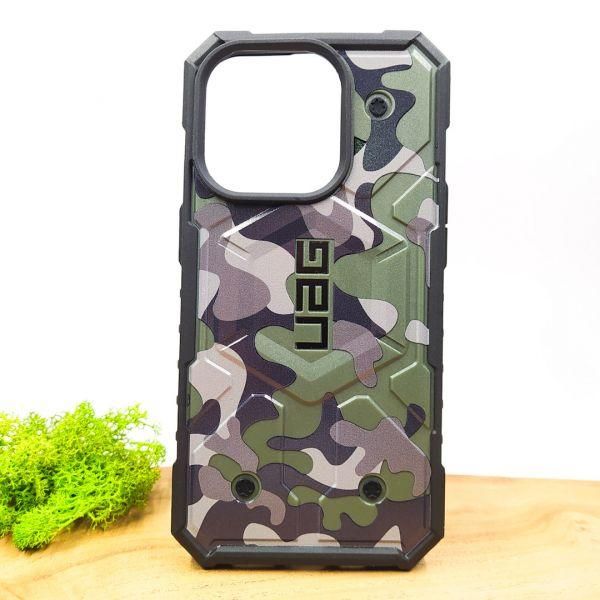 Ударостійкий чохол UAG Pathfinder Camo with MagSafe для iPhone 15 Pro(зас.тов.)
