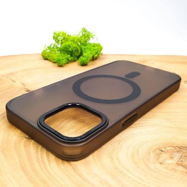 Чохол Baseus Smoke case Matte with MagSafe для iPhone 15 Black