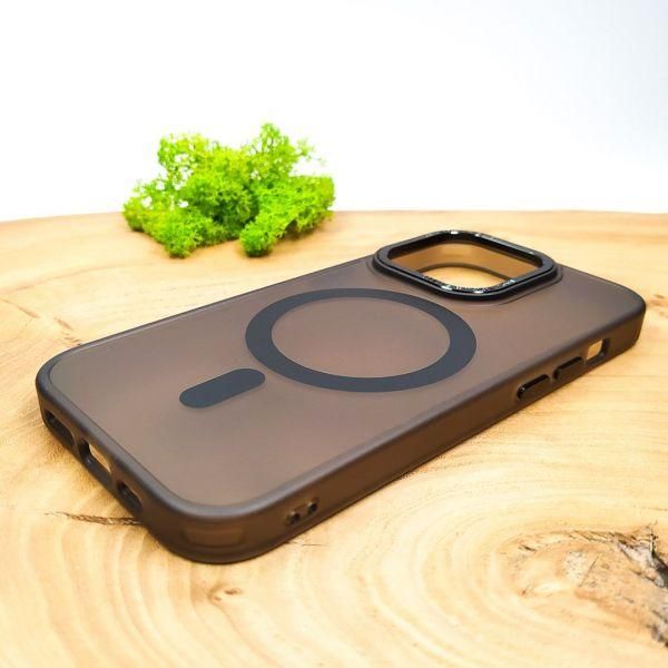 Чохол Baseus Smoke case Matte with MagSafe для iPhone 15 Pro Black