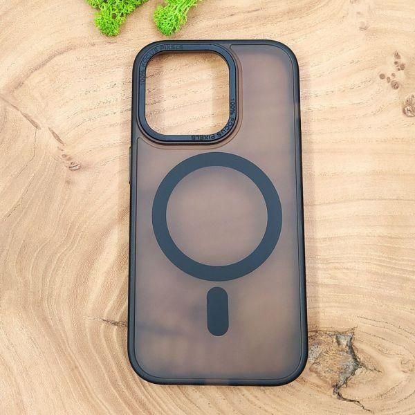 Чохол Baseus Smoke case Matte with MagSafe для iPhone 15 Pro Max Black