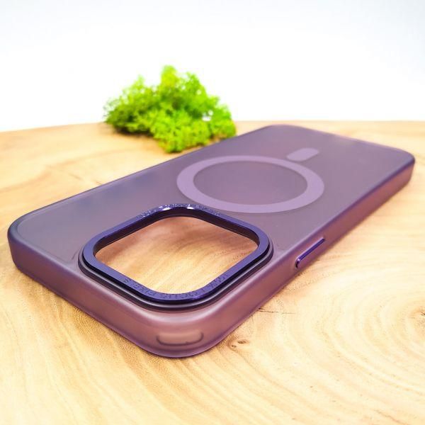 Чохол Baseus Smoke case Matte with MagSafe для iPhone 15 Pro Max Purple