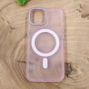 Чохол Baseus Smoke case Matte with MagSafe для iPhone 15 Pink