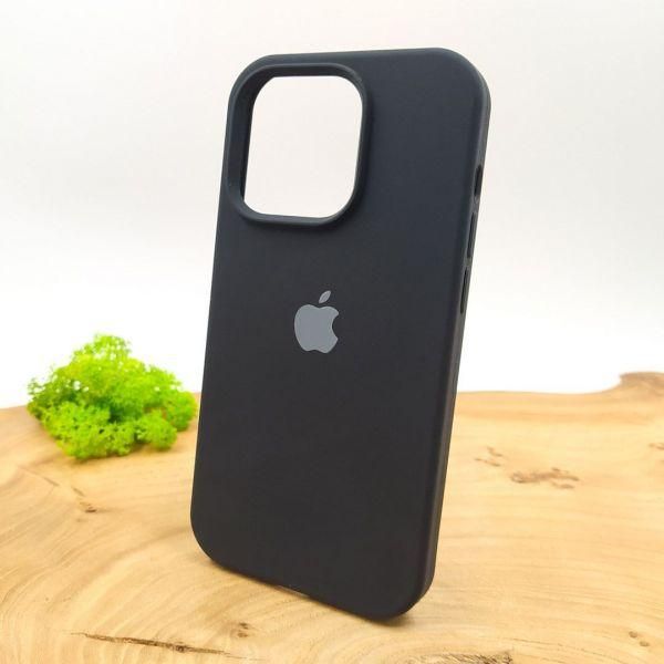 Чохол Silicone Case для iPhone 15 Pro Black