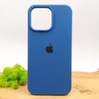 Чохол Silicone Case для iPhone 15 Pro Blue Cobalt