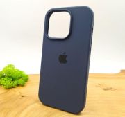 Чохол Silicone Case для iPhone 15 Pro Max Navy Storm