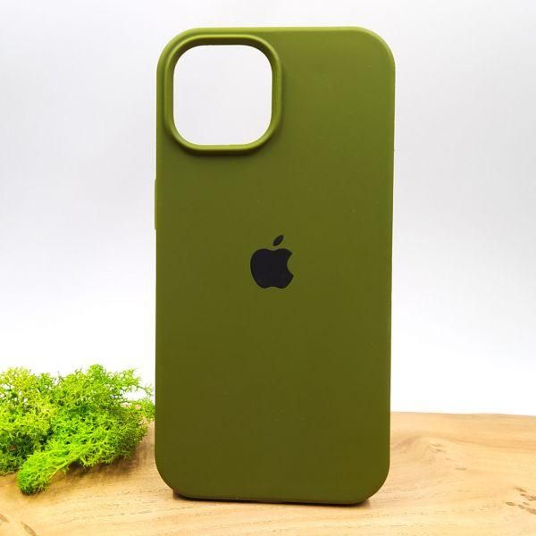 Чохол Silicone Case для iPhone 14 Khaki