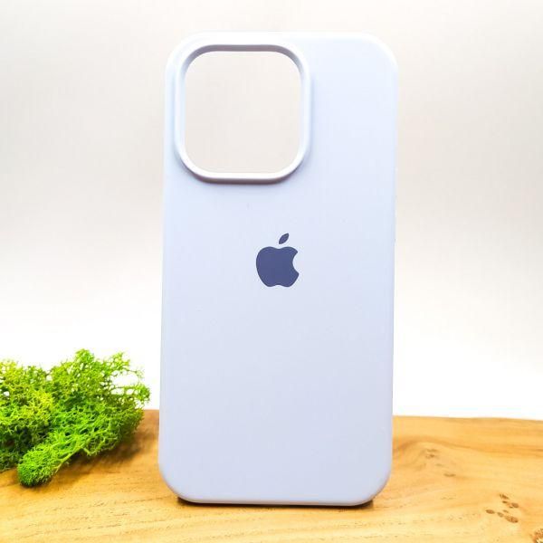 Чохол Silicone Case для iPhone 15 Pro Max Blue Agate