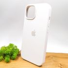 Чохол Silicone Case для iPhone 15 Plus White