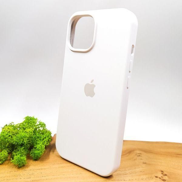 Чохол Silicone Case для iPhone 15 Plus White