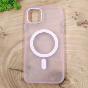Чохол Baseus Smoke case Matte with MagSafe для iPhone 13 Pink