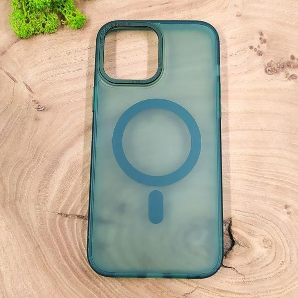 Чохол Baseus Smoke case Matte with MagSafe для iPhone 13 Pro Max Green