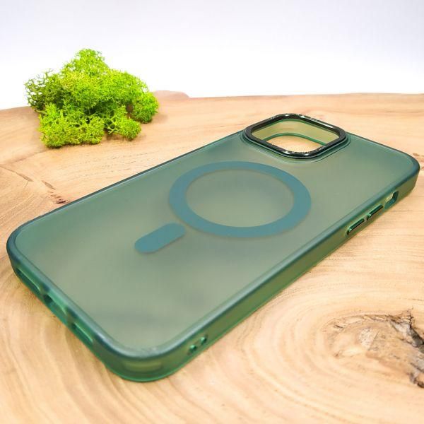 Чохол Baseus Smoke case Matte with MagSafe для iPhone 13 Pro Max Green