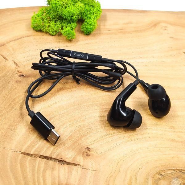 Вакуумні навушники Hoco M1 Pro vak Type-C Black