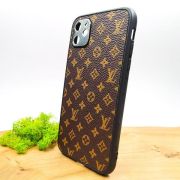 Шкіряний чохол Louis Vuitton leather case для iPhone 11 Brown