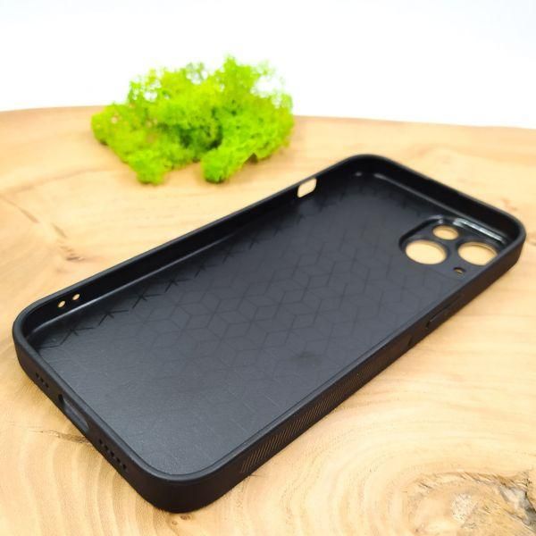 Шкіряний чохол Louis Vuitton leather case для iPhone 14 Brown(зас.тов.)