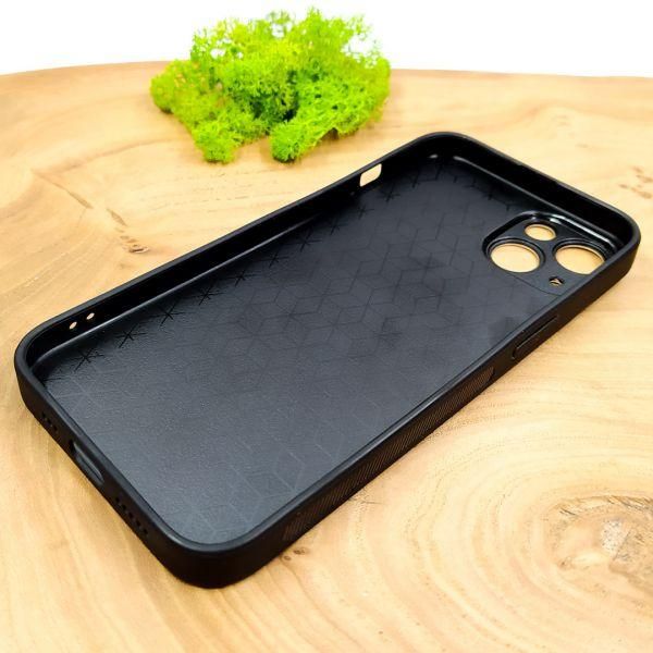 Шкіряний чохол Louis Vuitton leather case для iPhone 13 Black