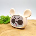 Компактна прогумована Bluetooth-колонка KIVEE Mouse(зас.тов.)