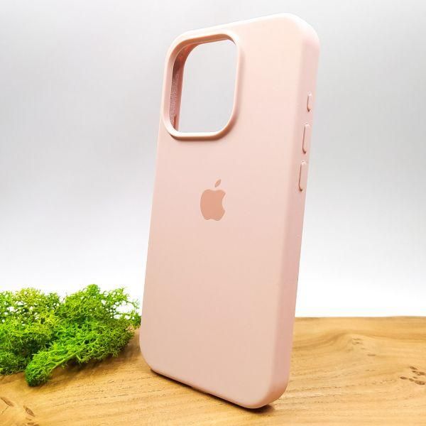 Чохол Silicone Case для iPhone 14 Pro Matte Pink