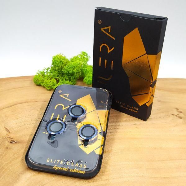 Захисне скло для камер iLera Camera Lens Protector iPhone 12 Pro Max Pacific Blue