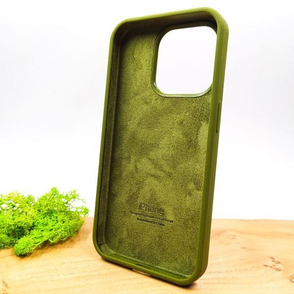 Чохол Silicone Case для iPhone 14 Pro Khaki