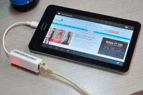 Мережевий адаптер USB 2.0 to RJ45 (LAN Ethernet карта 10/100 Мбіт/с, Білий)