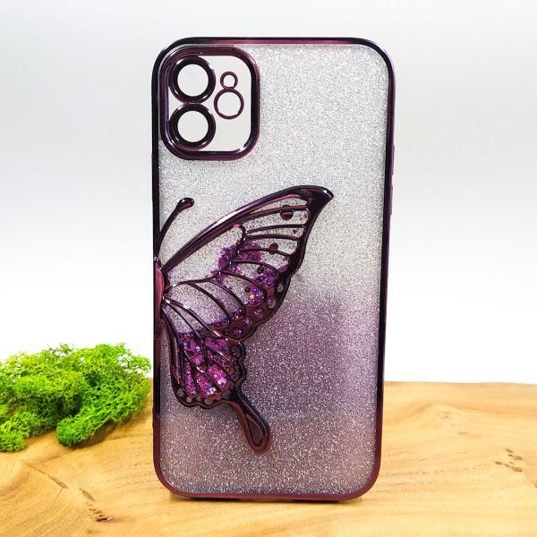 Чохол USAMS Butterfly case для iPhone 12 Dark Purple