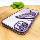 Чохол USAMS Butterfly case для iPhone 12 Dark Purple