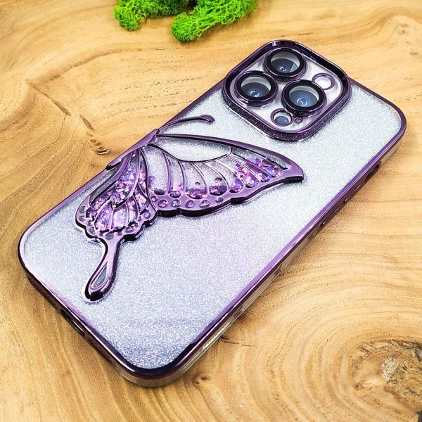 Чохол USAMS Butterfly case для iPhone 13 Pro Dark Purple