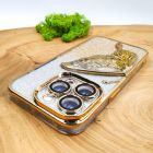Чохол USAMS Butterfly case для iPhone 14 Pro Gold(зас.тов.)