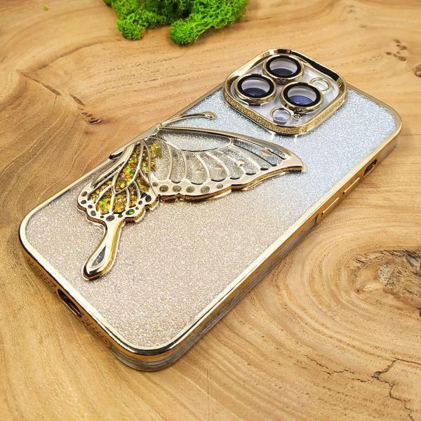 Чохол USAMS Butterfly case для iPhone 13 Pro Max Gold