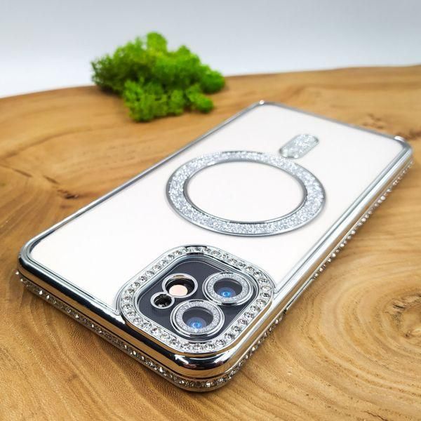 Чохол Hoco Diamond case with MagSafe для iPhone 11 Sliver