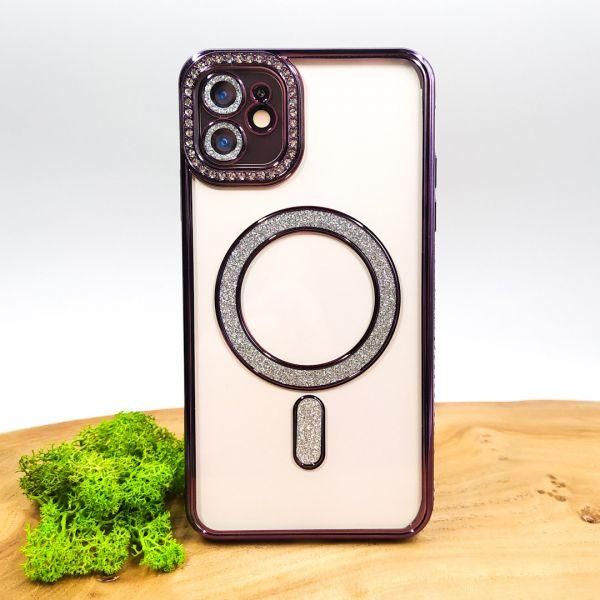 Чохол Hoco Diamond case with MagSafe для iPhone 11 Dark Purple