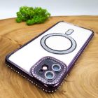 Чохол Hoco Diamond case with MagSafe для iPhone 12 Dark Purple