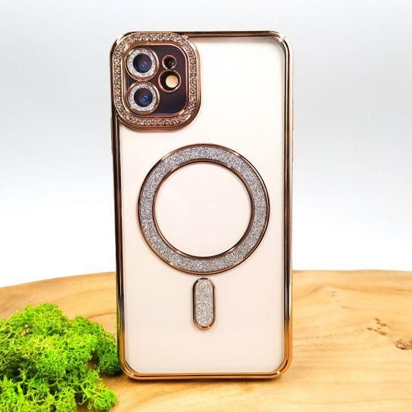 Чохол Hoco Diamond case with MagSafe для iPhone 12 Gold